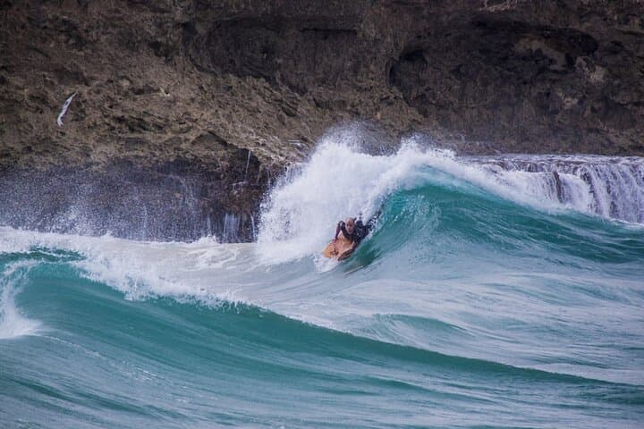 Andicuri Beach Bodyboarding — North Coast Aruba Waves & Shark Bay Stop