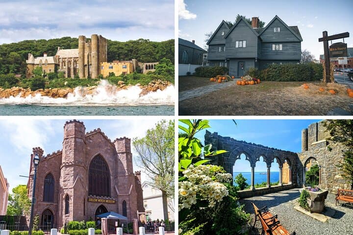 Salem and Hammond Castle Day Trip from Boston: Historic Sights and Coastal Cliffs
