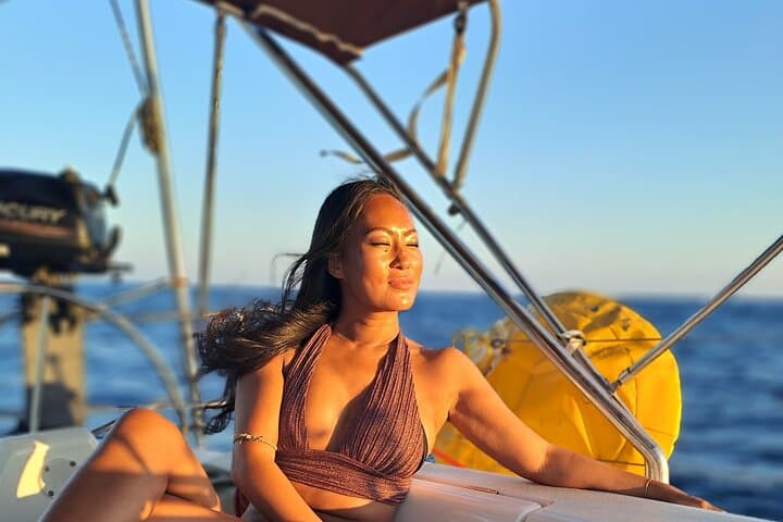 Sunset Sail in Barcelona — Open-Bar Cruise, Swim & Skyline Views photo 4