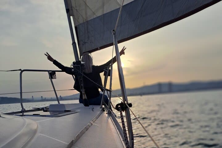 Sunset Sail in Barcelona — Open-Bar Cruise, Swim & Skyline Views photo 6