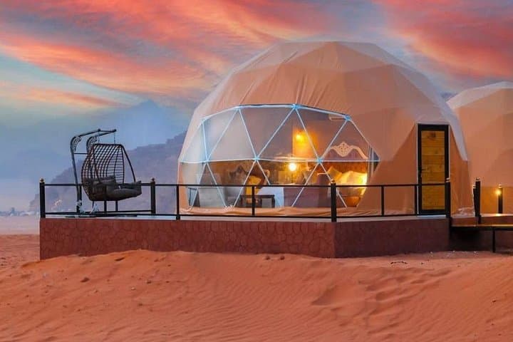 2-Day Petra, Wadi Rum & Dead Sea: Overnight Bedouin Camp and Bubble Experience from Amman photo 2