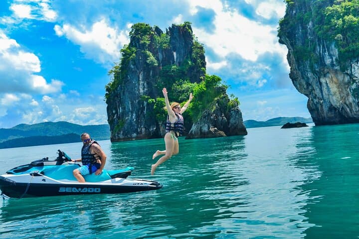 Phuket Jet Ski Island Hopping: Monkey Beach & Hidden Islands Adventure photo 2