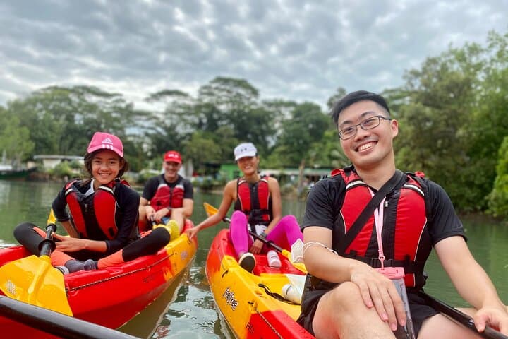 Crossing Pulau Ubin: A 7km Kayak and SUP Eco-Expedition