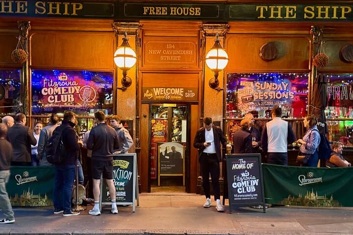 Pay-What-You-Can Comedy at Fitzrovia's Ship Pub: Intimate London Stand-Up Night photo 1