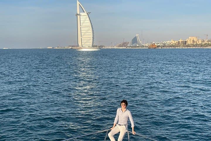 Dubai Superyacht Sundowner: 3-Hour Marina Cruise with Dinner & Sunset Views photo 2