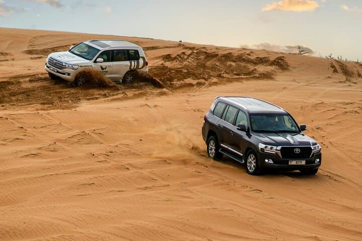 Dubai Morning Desert Safari: Dune Bashing, Camel Rides & Sandboarding photo 2