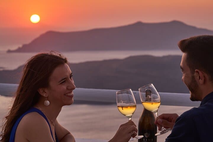 Santorini Private Sunset Wine Tasting & Insta Tour at Santo Wines