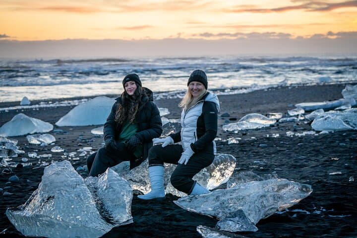 Exclusive Vatnajökull Glacier Experience: Glacier Hike, Zodiac Boat & Diamond Beach Photoshoot photo 5