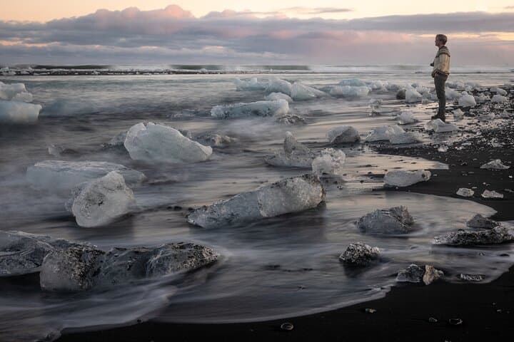 Exclusive Vatnajökull Glacier Experience: Glacier Hike, Zodiac Boat & Diamond Beach Photoshoot photo 6