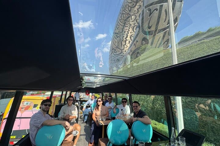 Dubai Bustronomy: Gourmet Afternoon Tea Bus Tour at Sunset photo 3