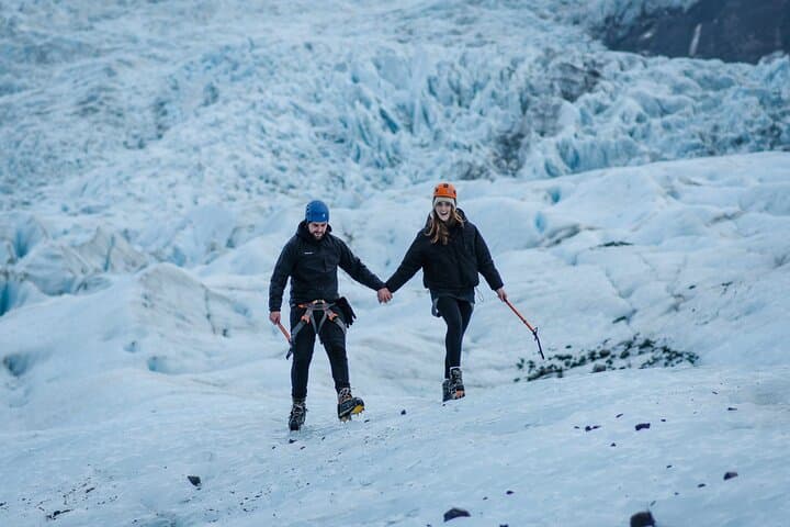 Exclusive Vatnajökull Glacier Experience: Glacier Hike, Zodiac Boat & Diamond Beach Photoshoot photo 2