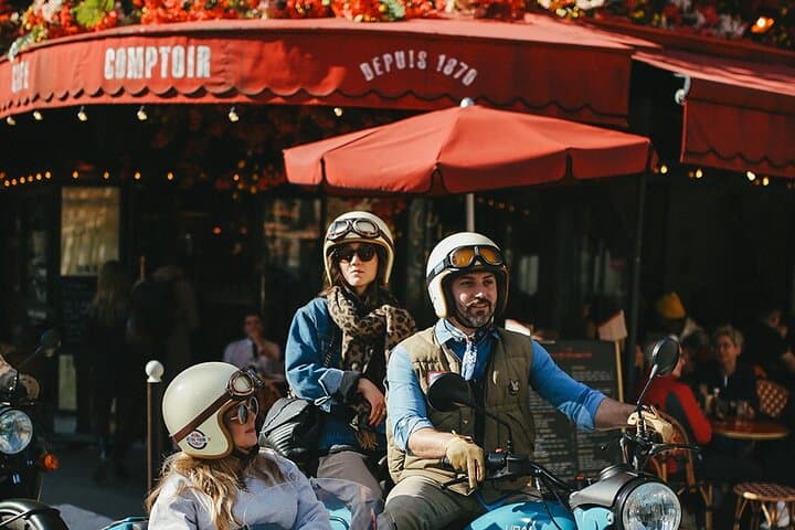 Paris Highlights by Vintage Sidecar Motorcycle — 1-Hour Classic City Tour photo 1