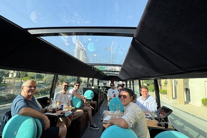 Dubai Bustronomy: Gourmet Afternoon Tea Bus Tour at Sunset photo 4