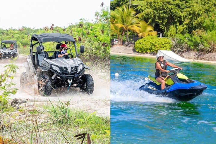 Punta Cana Buggy and Jet Ski Combo: 4-Hour Water Park Adventure