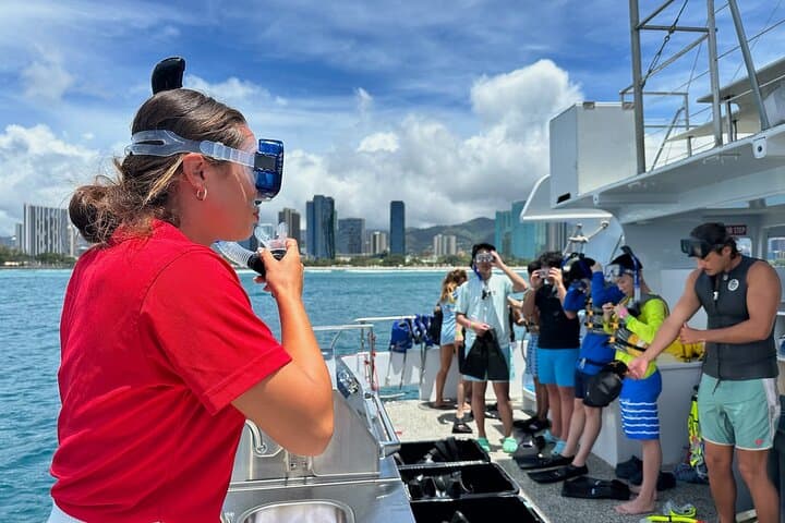 Waikiki Snorkeling: 2-Hour Catamaran to Turtle Town & Diamond Head photo 6