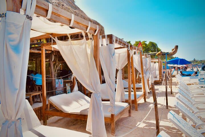 Full-Day Mambo Beach Club at Playa Blanca — Day Trip from Cartagena photo 1