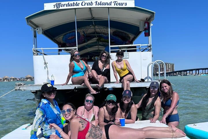 Crab Island Cruise: Destin Sandbar Floats, Music & Family Fun