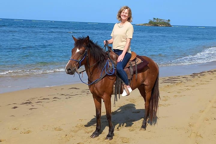 Puerto Plata Beach Horseback Riding and Ocean Swim on Horseback photo 4