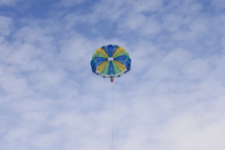 Parasailing Over Cabo San Lucas Bay: Skybound Views of El Arco and Both Seas photo 5