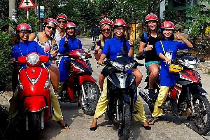 Ride with Ao Dai Lady Riders: Private Hoi An Scooter Village Tour photo 1