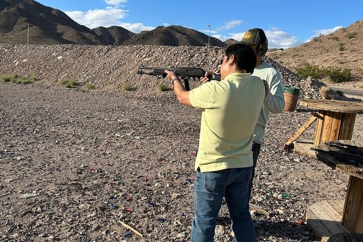 Desert Range Shooting Experience Near Las Vegas: Outdoor AR-15 & Handgun Session photo 3