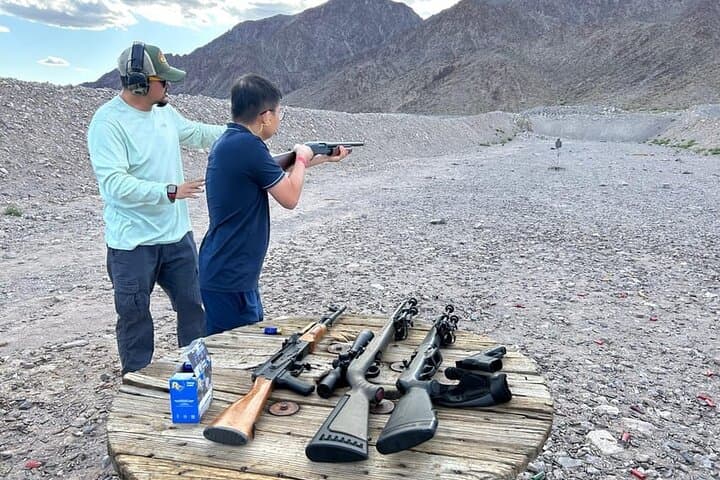 Desert Range Shooting Experience Near Las Vegas: Outdoor AR-15 & Handgun Session photo 4