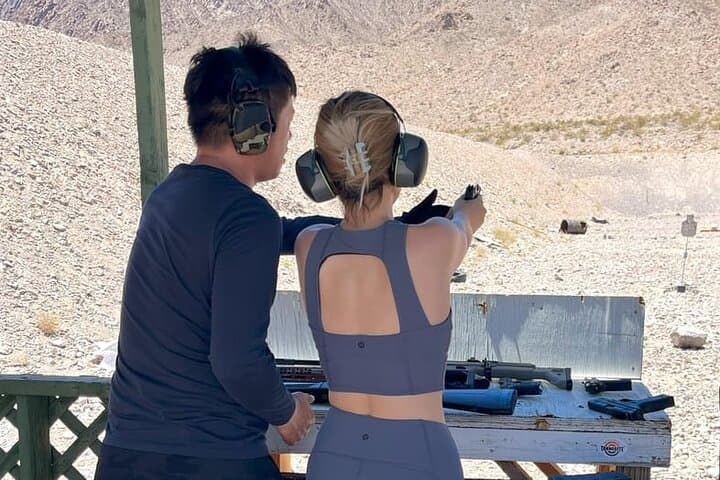 Desert Range Shooting Experience Near Las Vegas: Outdoor AR-15 & Handgun Session photo 2
