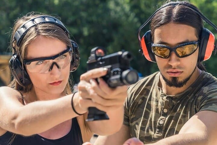 Desert Range Shooting Experience Near Las Vegas: Outdoor AR-15 & Handgun Session photo 5