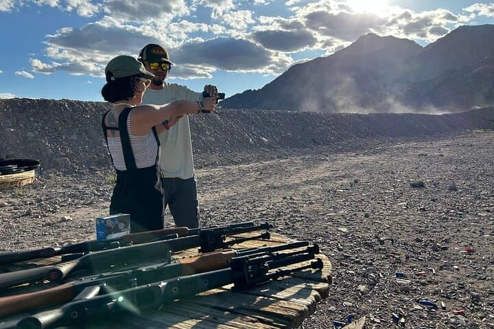 Desert Range Shooting Experience Near Las Vegas: Outdoor AR-15 & Handgun Session photo 6