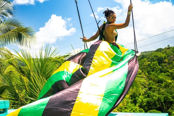 Mountaintop Bali-Style Swing & Drone Photoshoot in Snow Hill, Jamaica photo 1