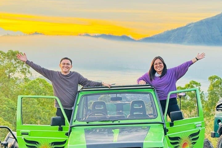 Sunrise Jeep Tour to Mount Batur — Kintamani 4WD Adventure photo 1