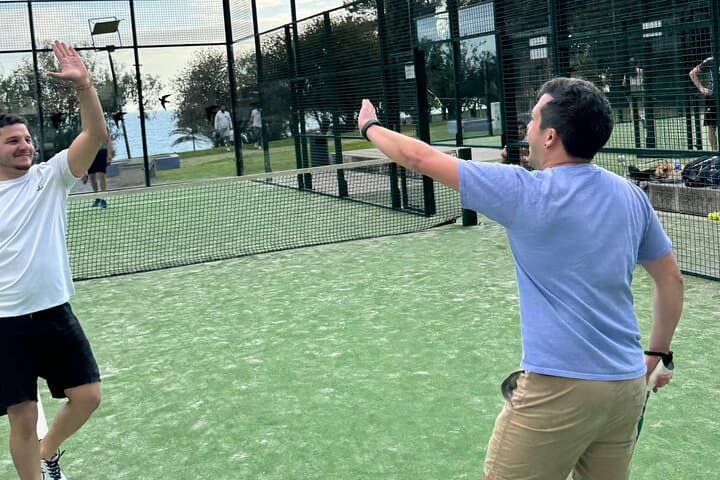 Madeira Padel Game Day with Coach: Full-Day Training & Ocean Swim