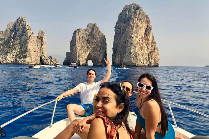 Capri Island Classic Boat Tour: 7-Hour Private Coastal Cruise & Grotto Swim photo 1