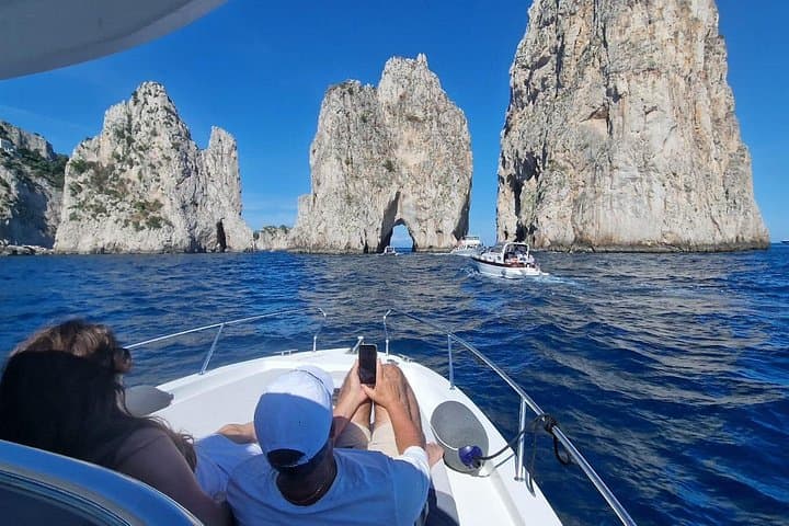 Capri Island Classic Boat Tour: 7-Hour Private Coastal Cruise & Grotto Swim photo 2