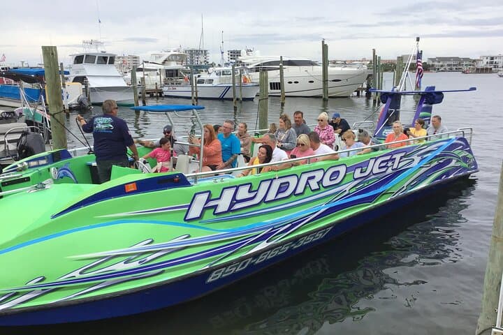 Destin Hydrojet Dolphin Cruise: Private 1-Hour Dolphin Watching & Crab Island Loop photo 6