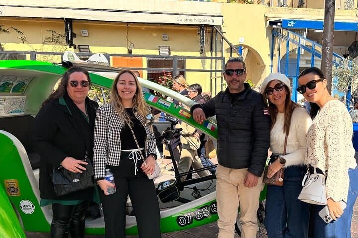 Nice Eco-Friendly Bike Taxi Tour: Private Guided Pedicab Sightseeing photo 5