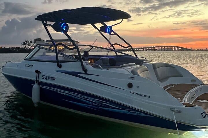 Private Miami Boat Rental with Captain — Biscayne Bay, Sandbar & Marine Stadium photo 3