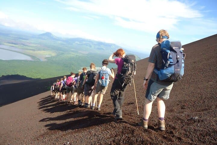 Momotombo Volcano Hike: Guided Climb & Crater Lagoon Near León photo 5
