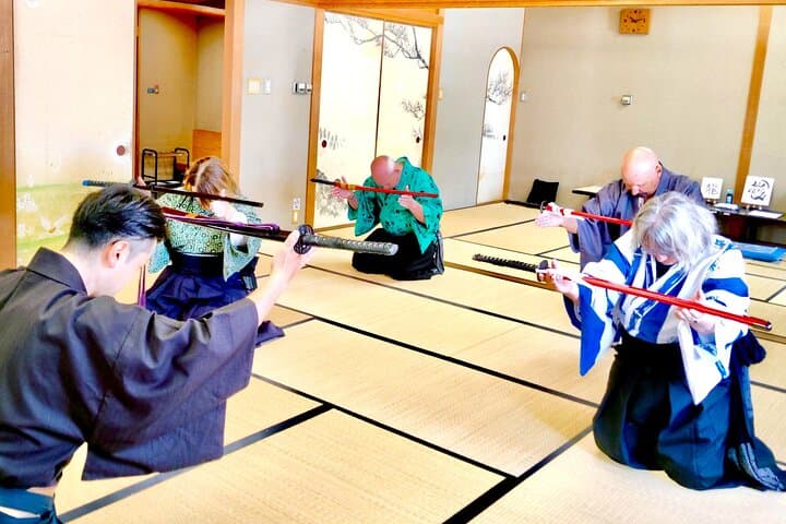 Authentic Samurai Sword Fight Experience in Tokyo — Hands-On Samurai Sword Fighting Class photo 4