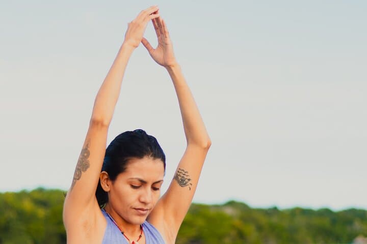 Floating Yoga on Laguna Bacalar: Paddle-Board Sunrise Session photo 6