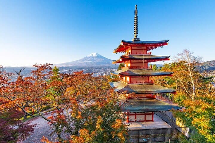 Mount Fuji Day Trip: Oshino Hakkai, Lake Kawaguchi & Chureito Pagoda