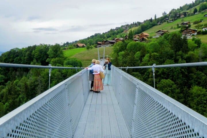CLOY Hanging Bridge Quick Tour — Sigriswil Panoramic Views Over Lake Thun photo 3