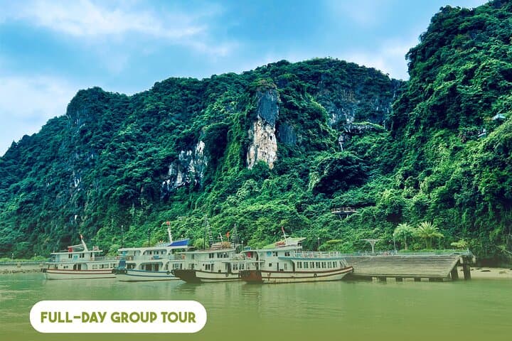 Full-Day Ha Long Bay Cruise from Hanoi: Caves, Islets & Floating Villages photo 1