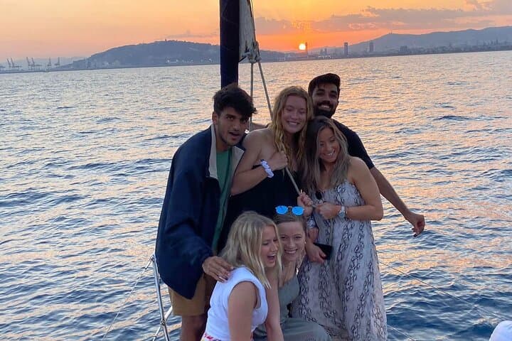 Sunset Sailing in Barcelona with Unlimited Cava photo 3