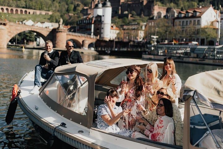 Heidelberg Private Boat Ride: 90-Minute Captained Cruise on the Neckar