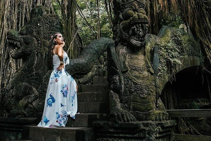 Ubud Day Tour: Monkey Forest, Tegalalang Rice Terrace, Tirta Empul & Tegenungan Waterfall photo 2