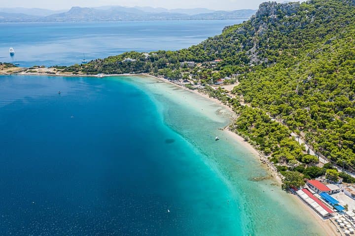 Day Trip from Athens to Loutraki & Ancient Corinth: Canal, Temple, and Lake Swim