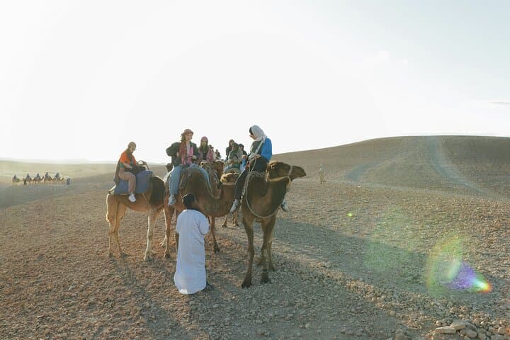 Agafay Desert Sunset Camel Ride & Berber Dinner from Marrakech photo 2