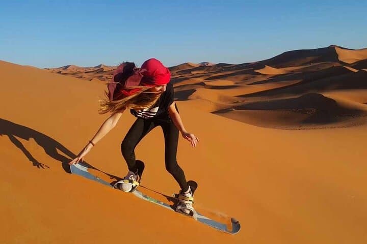 Agadir & Taghazout Sunset Sandboarding, Canyon Visit and Moroccan Dinner photo 3