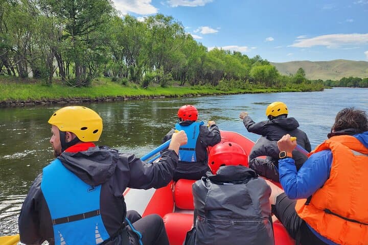 Tuul River Rafting from Ulaanbaatar — 25–30 km Full-Day Adventure